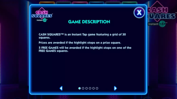 Cash Squares Instant Tap 3